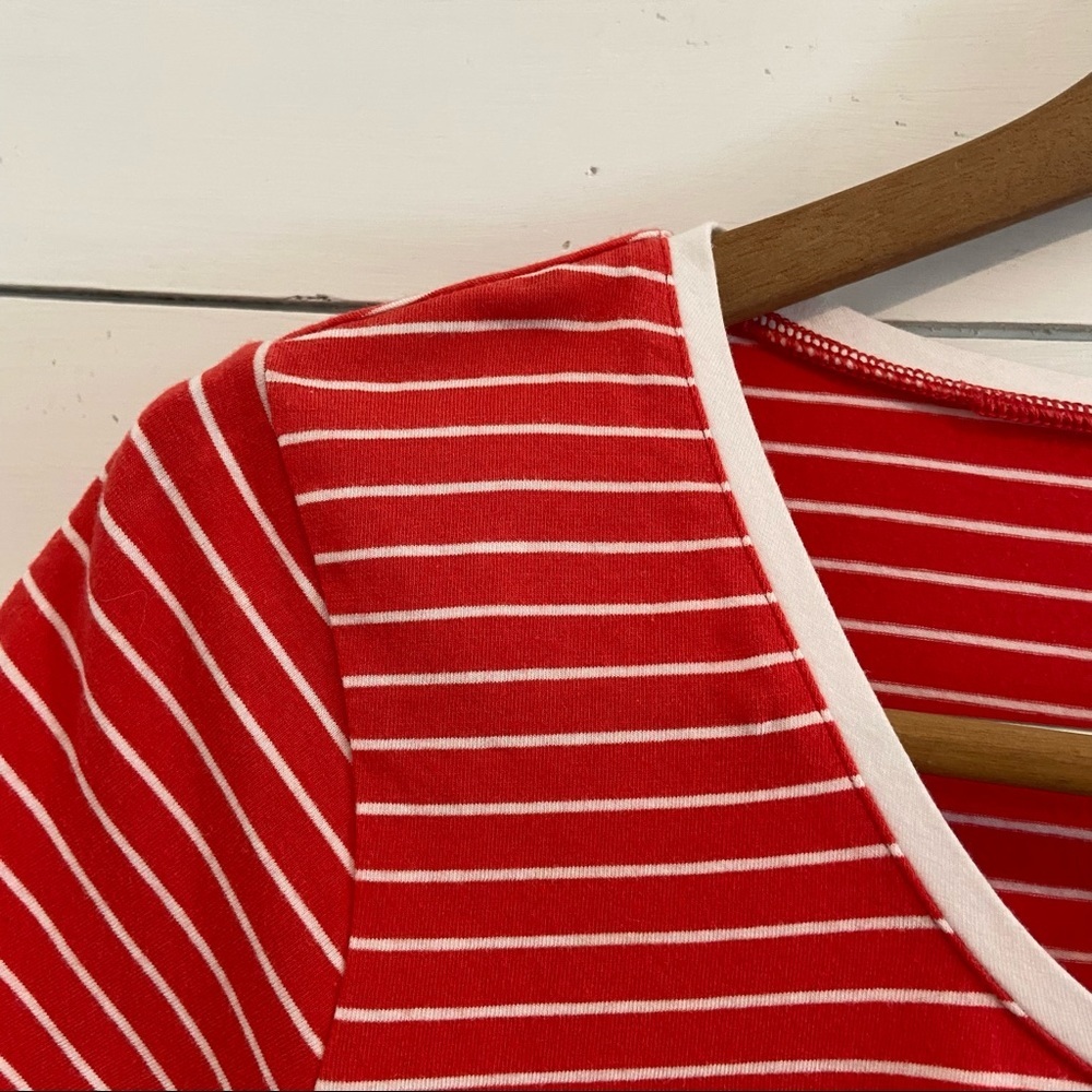 Columbia Omni-Wick PFG Striped Short Sleeve Top. Size Small. - Picture 4 of 9
